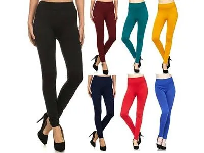 5-Pack: Women's Premium Fleece Leggings