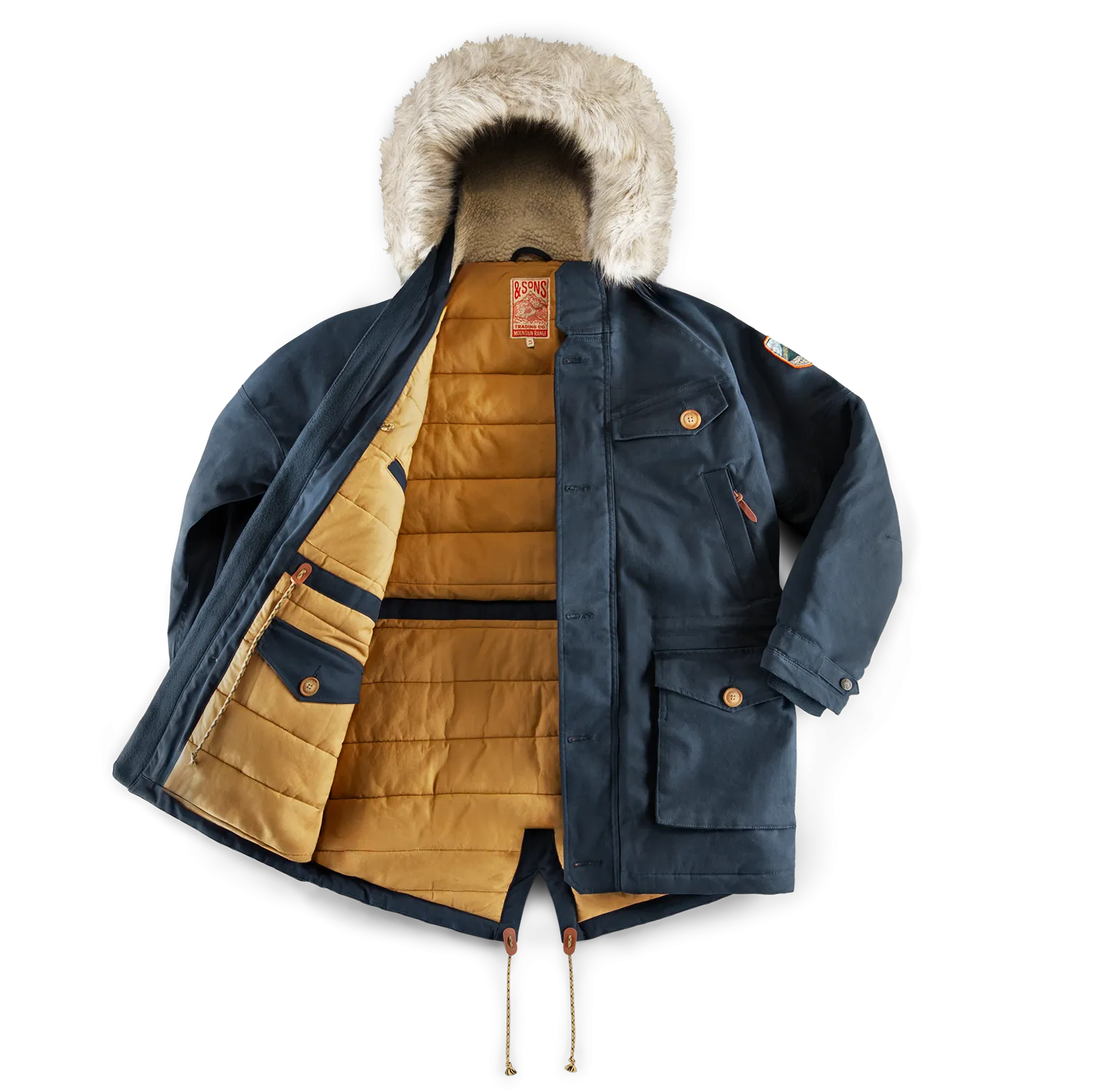 &SONS Ridge Snow Parka Navy