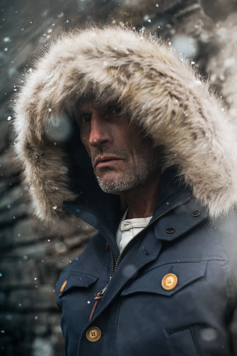 &SONS Ridge Snow Parka Navy