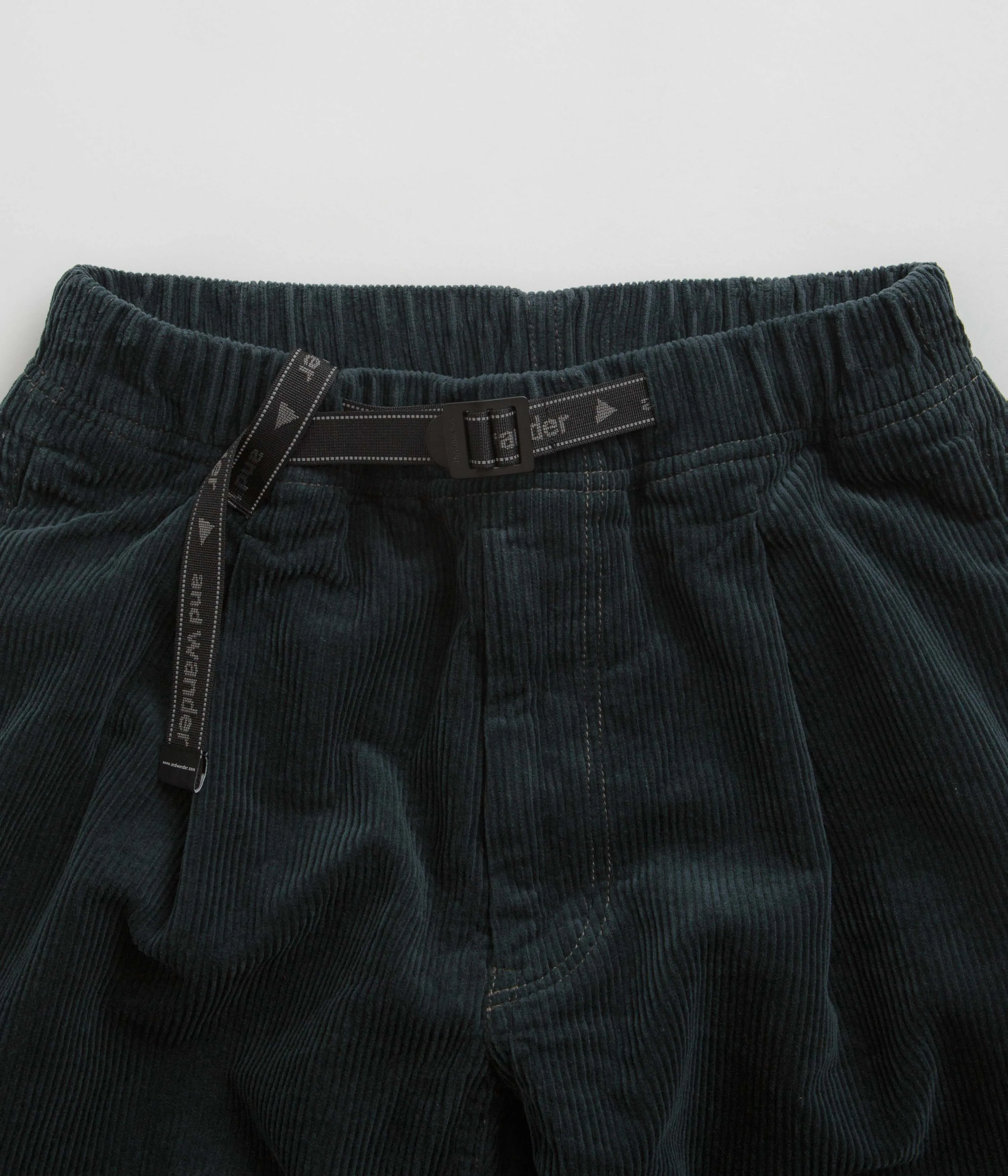 and wander Corduroy Pants - Blue Green