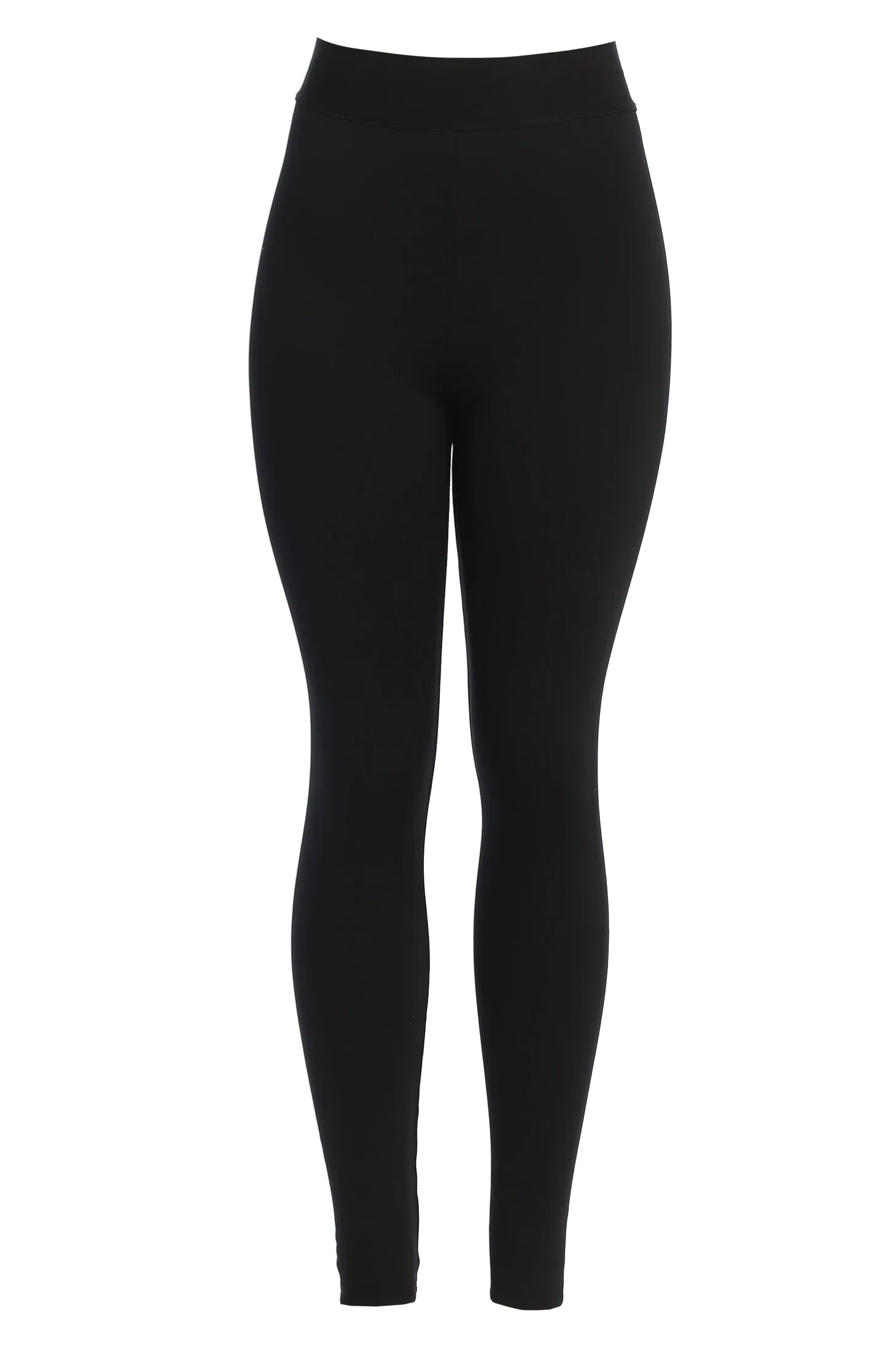 Black Essential High-Waist Leggings