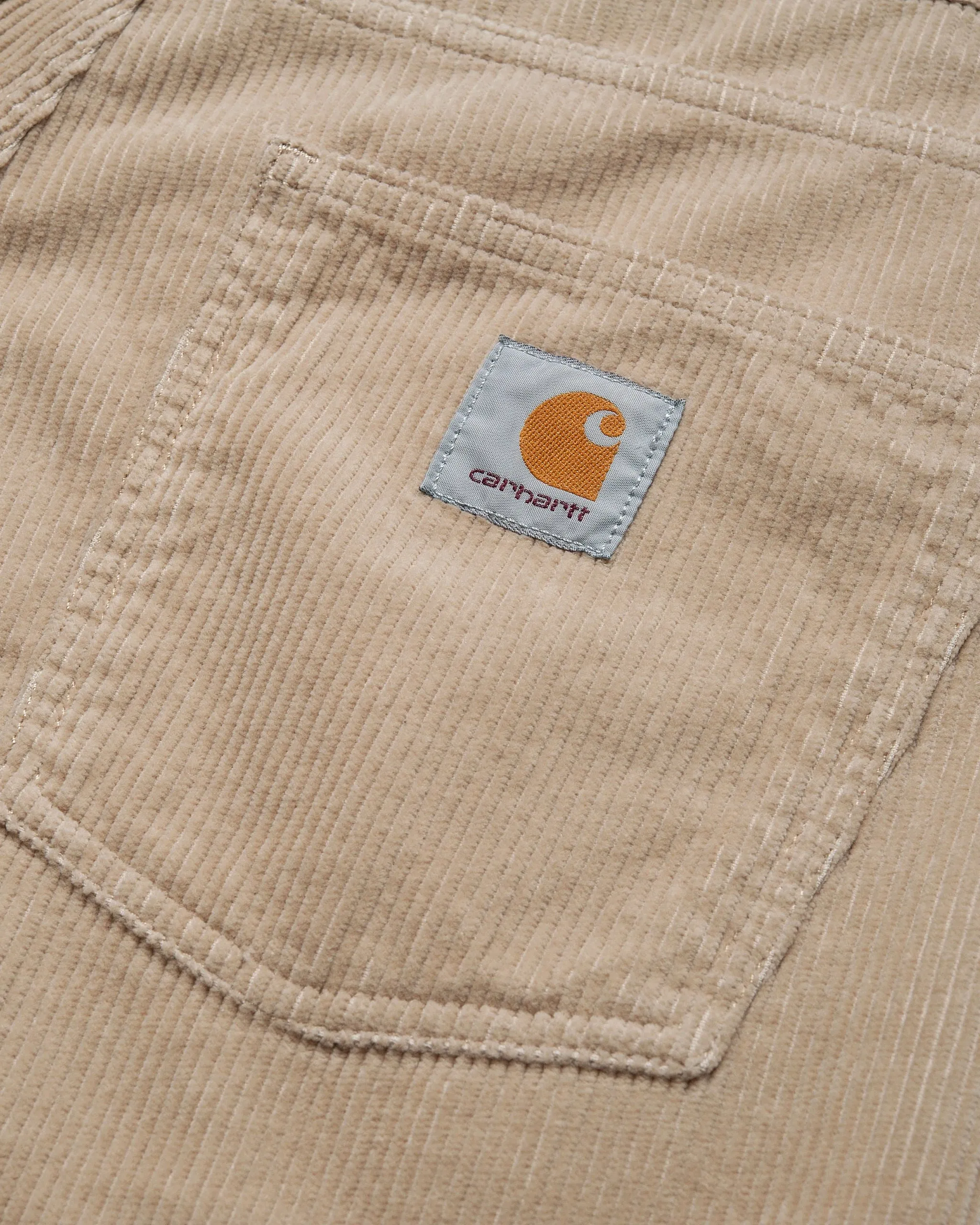 Carhartt WIP Newel Pant Relaxed Tapered Mens Cords - Wall Rinsed