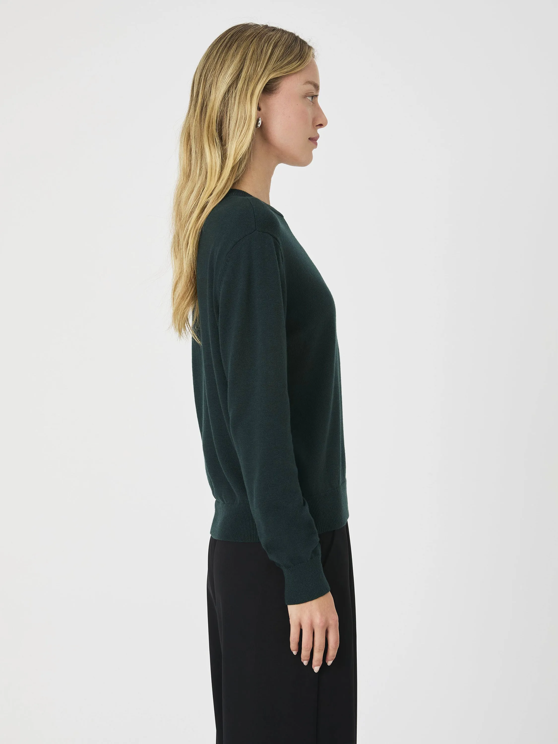 Cashmere Blend Embroidered Sweater