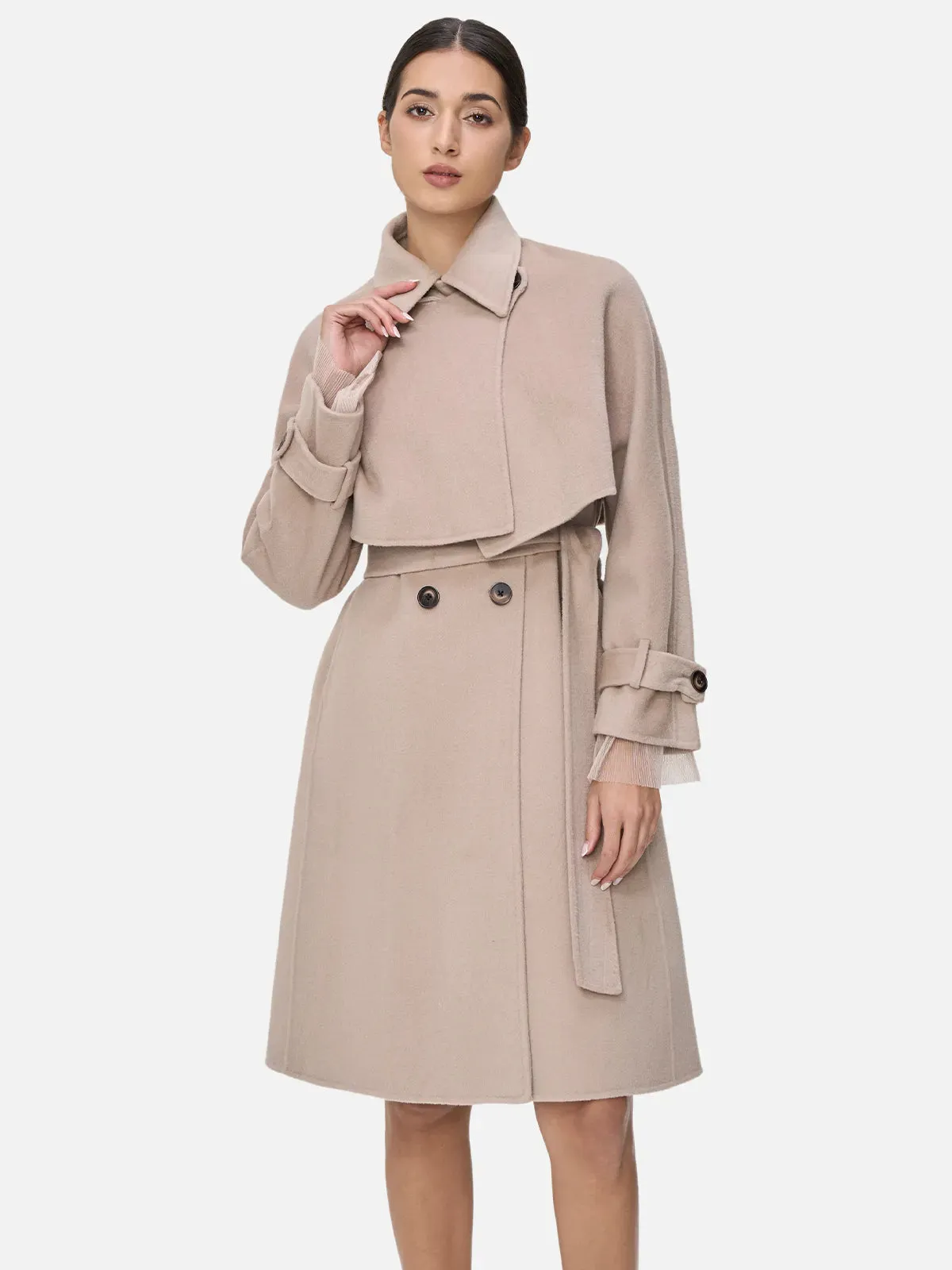 Classic Cashmere Overcoat Set