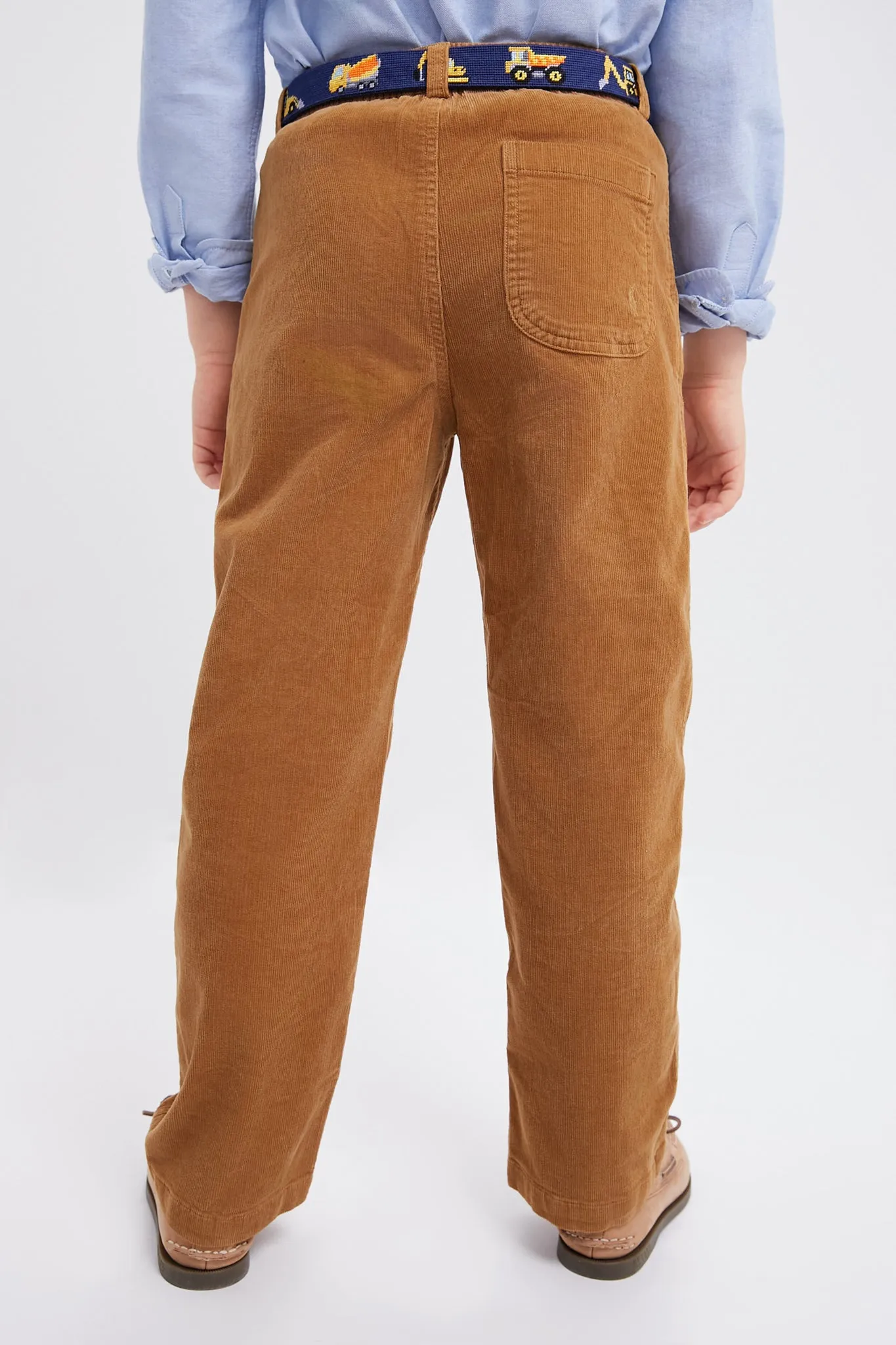 Corduroy Relaxed Fit Easy Pant with Drawstring Waist