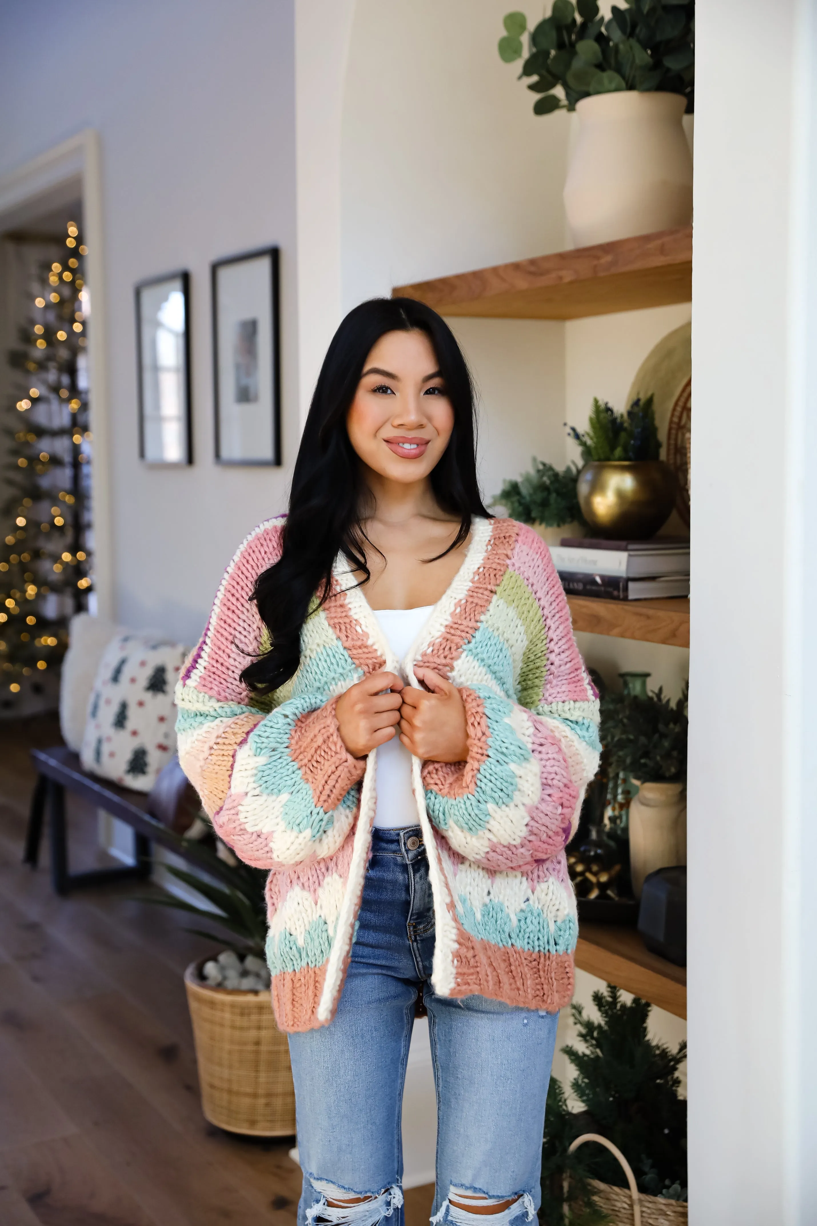 Cozy Coolness Multi Sweater Cardigan