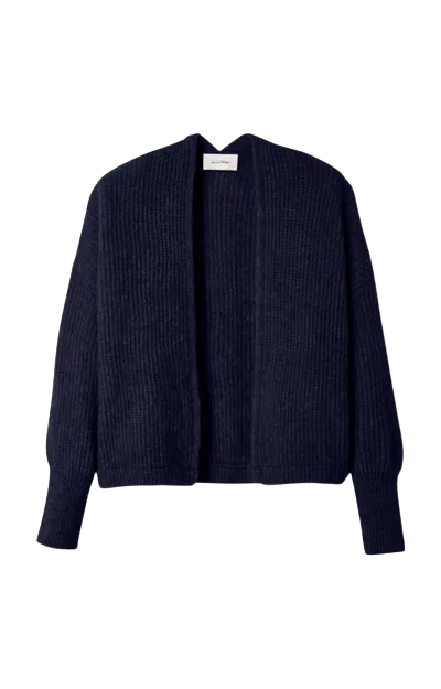 East Cardigan - Navy Melange