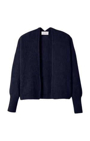 East Cardigan - Navy Melange