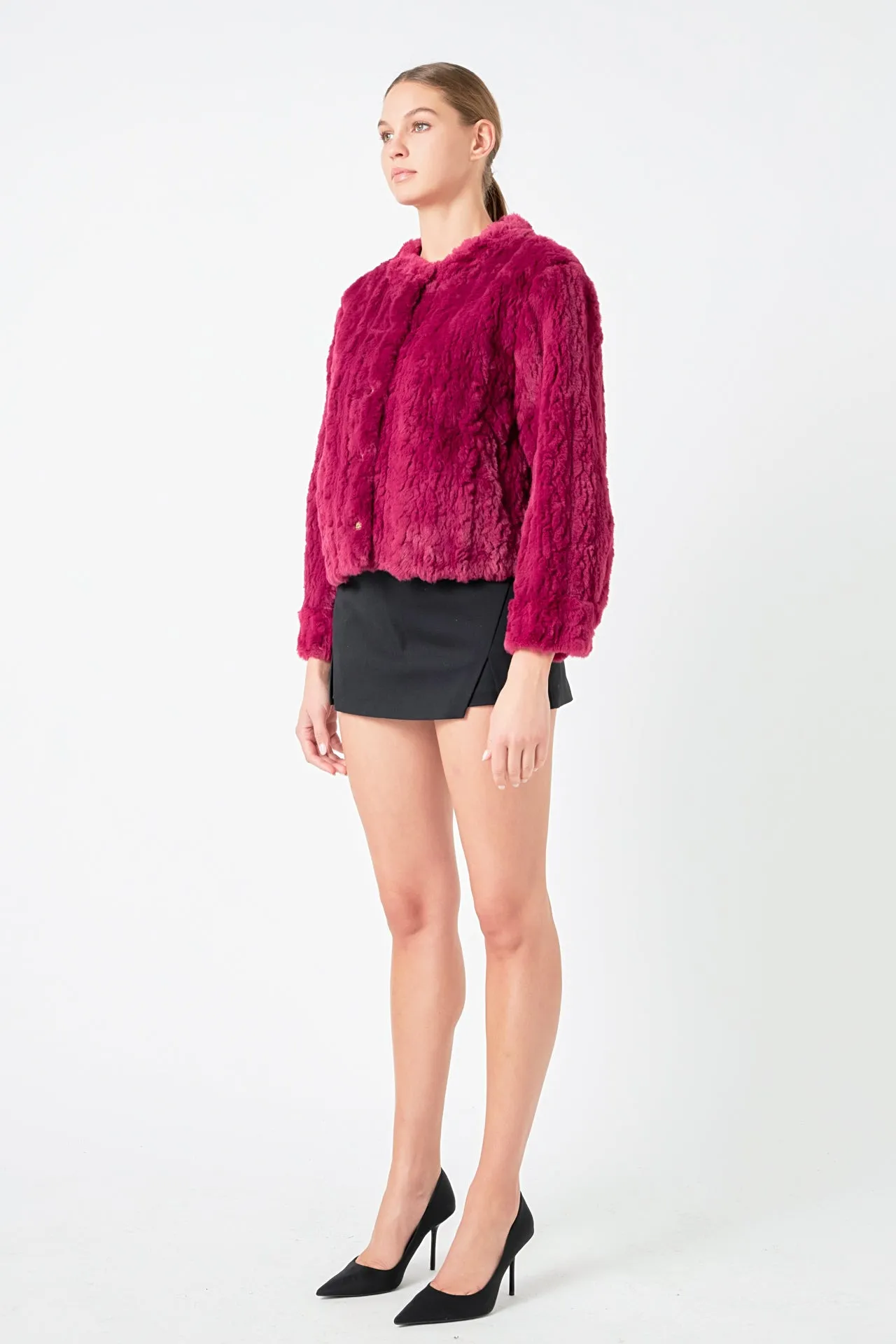 Faux Fur Jacket