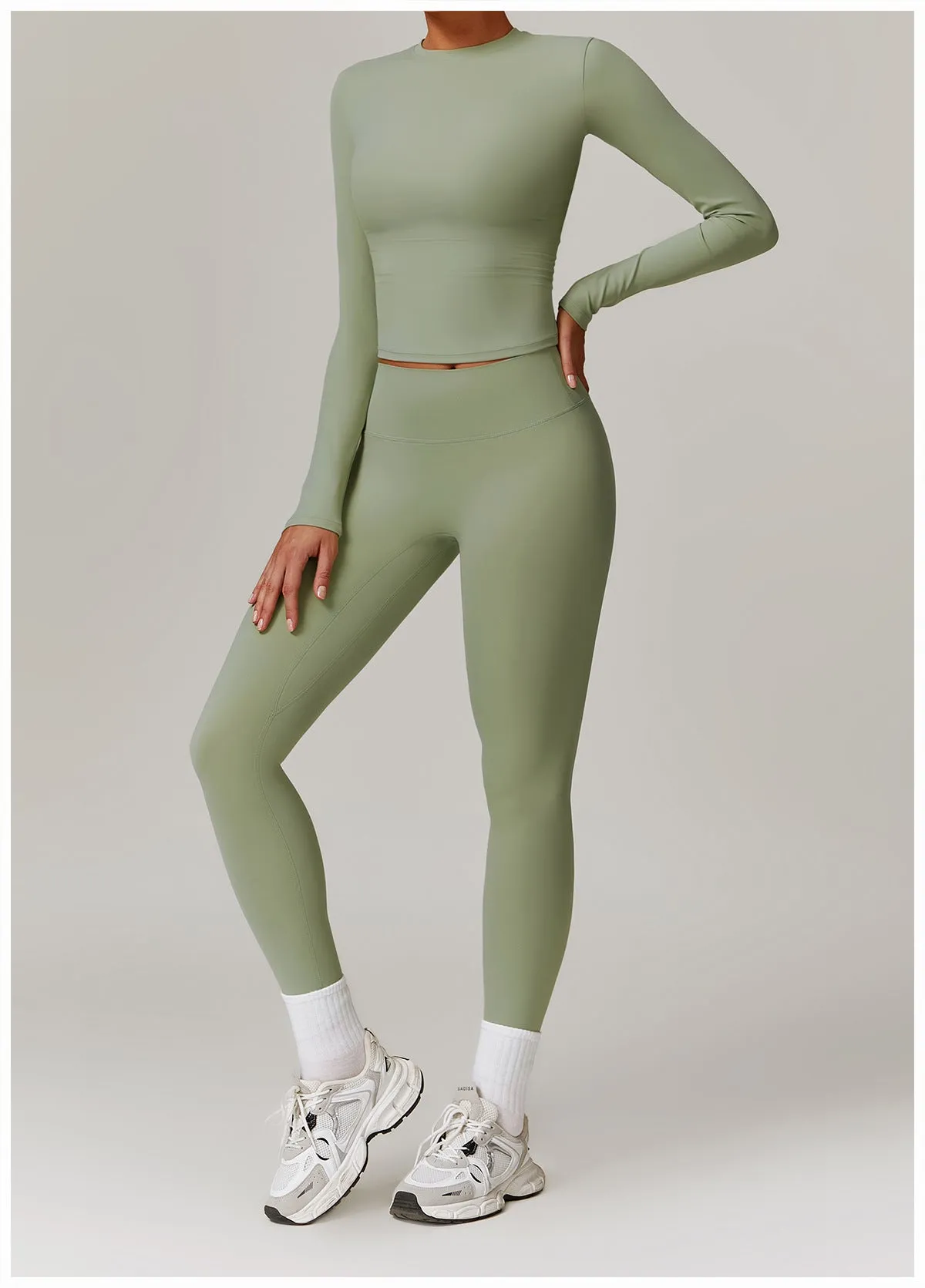 Fleece-Lined High-Waist Sculpting Legging