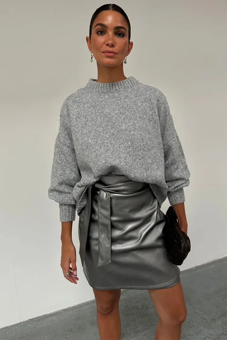 Grey Copenhagen Knit Jumper