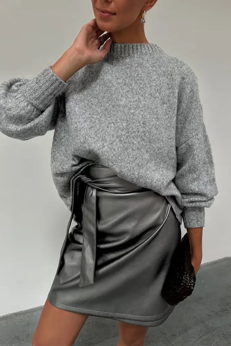 Grey Copenhagen Knit Jumper