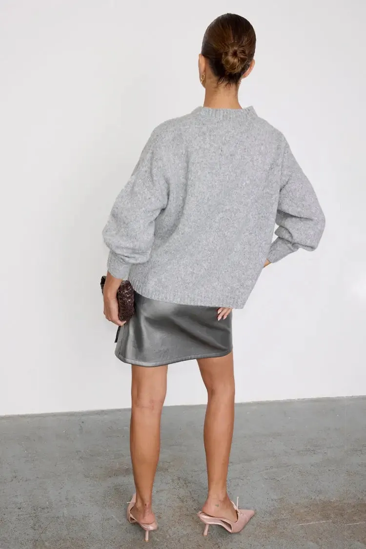 Grey Copenhagen Knit Jumper