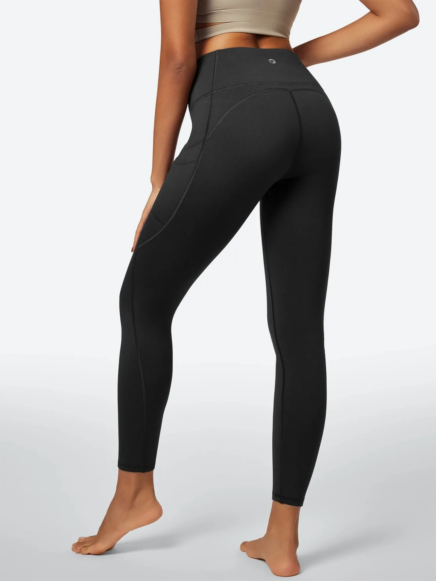 IUGA HeatLab® Fleece Lined Water Resistant Double Pocket Leggings