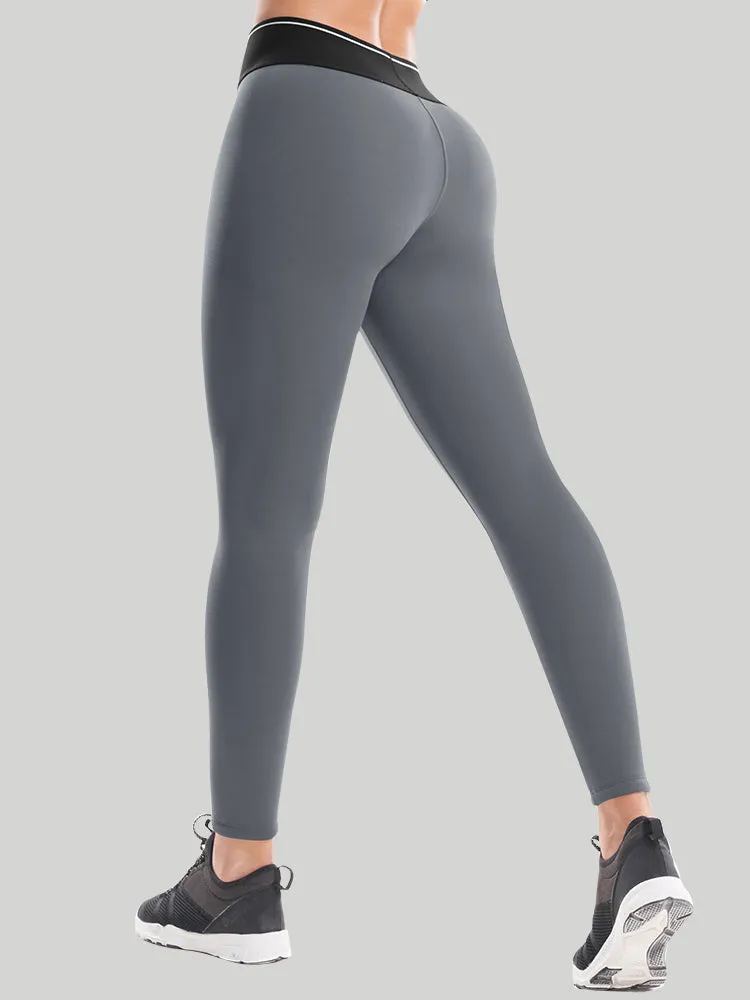 IUGA Windproof High Waist Thick Fleece Lined Leggings