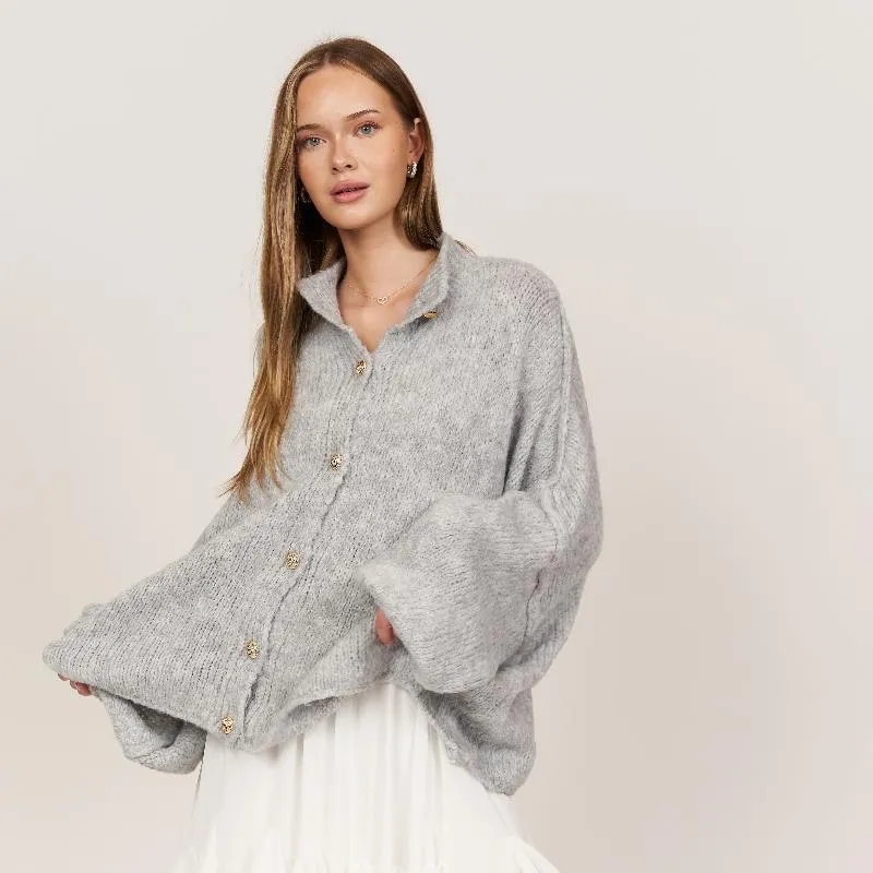 Ivyshape | Cozy Chunk Cardigan