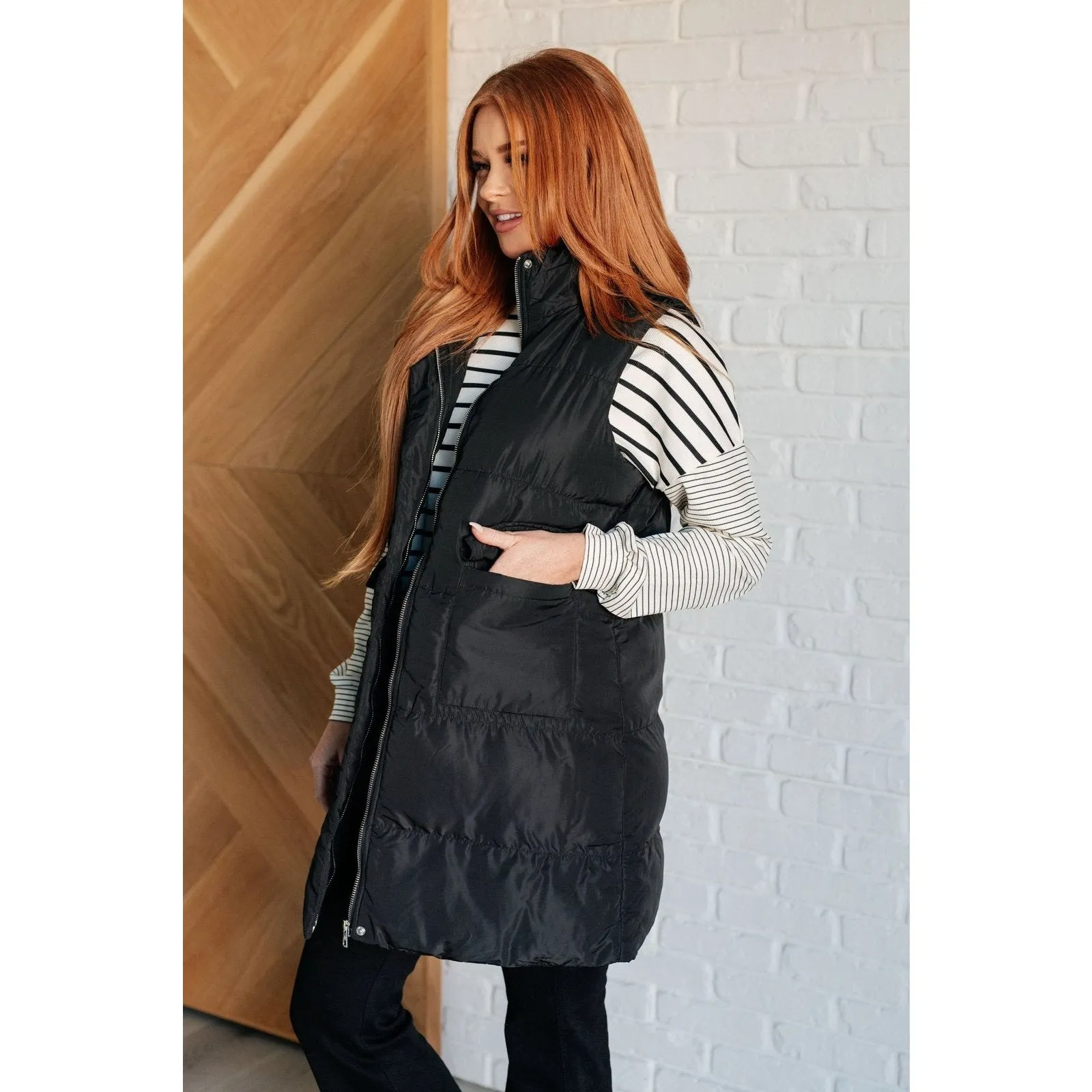 Jojo Longline Puffer Vest