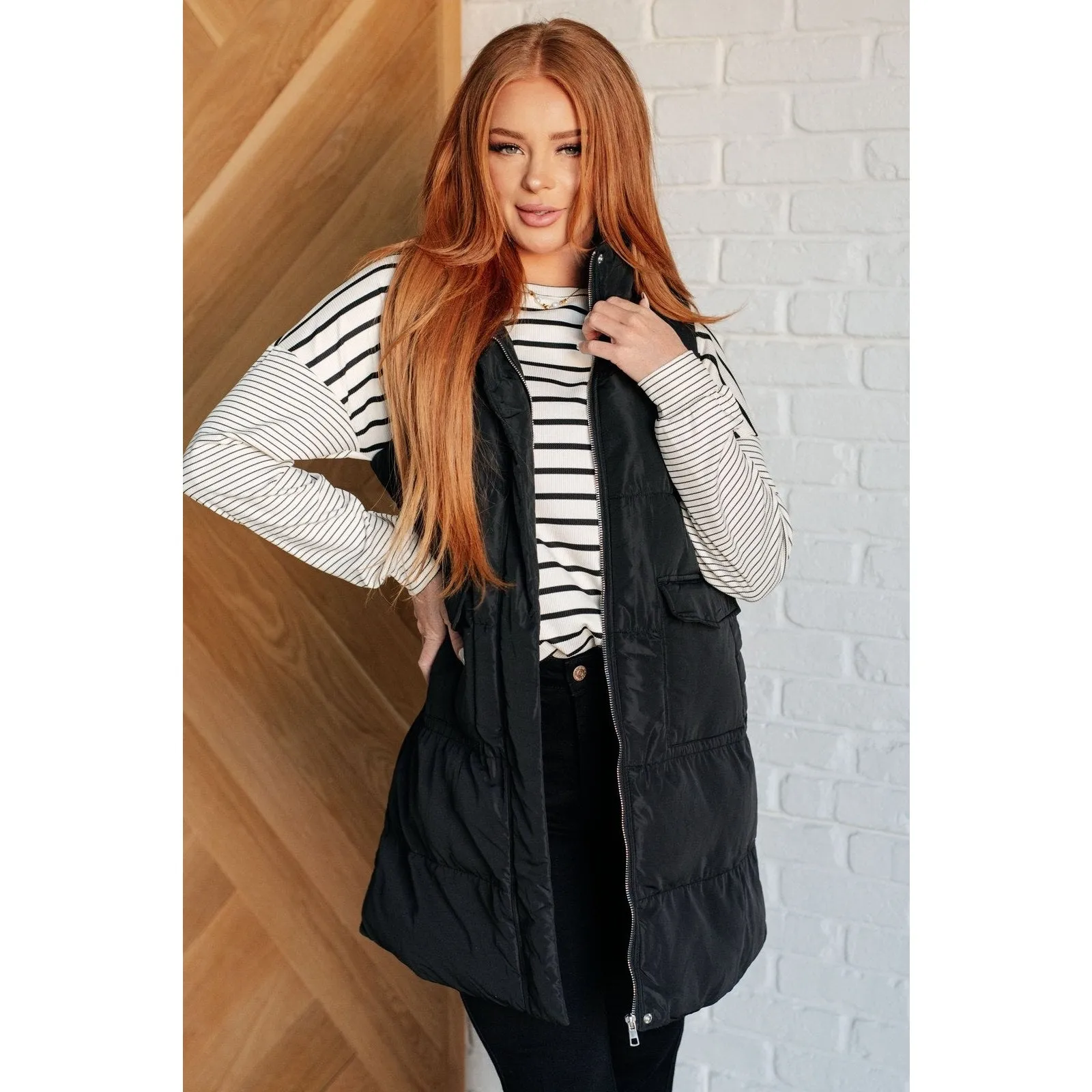 Jojo Longline Puffer Vest