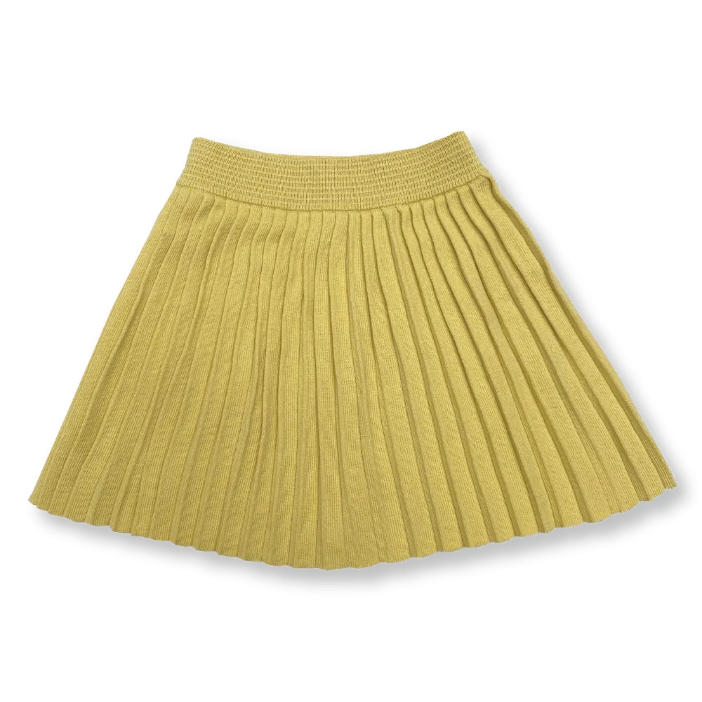 Knitted Pleat Skirt