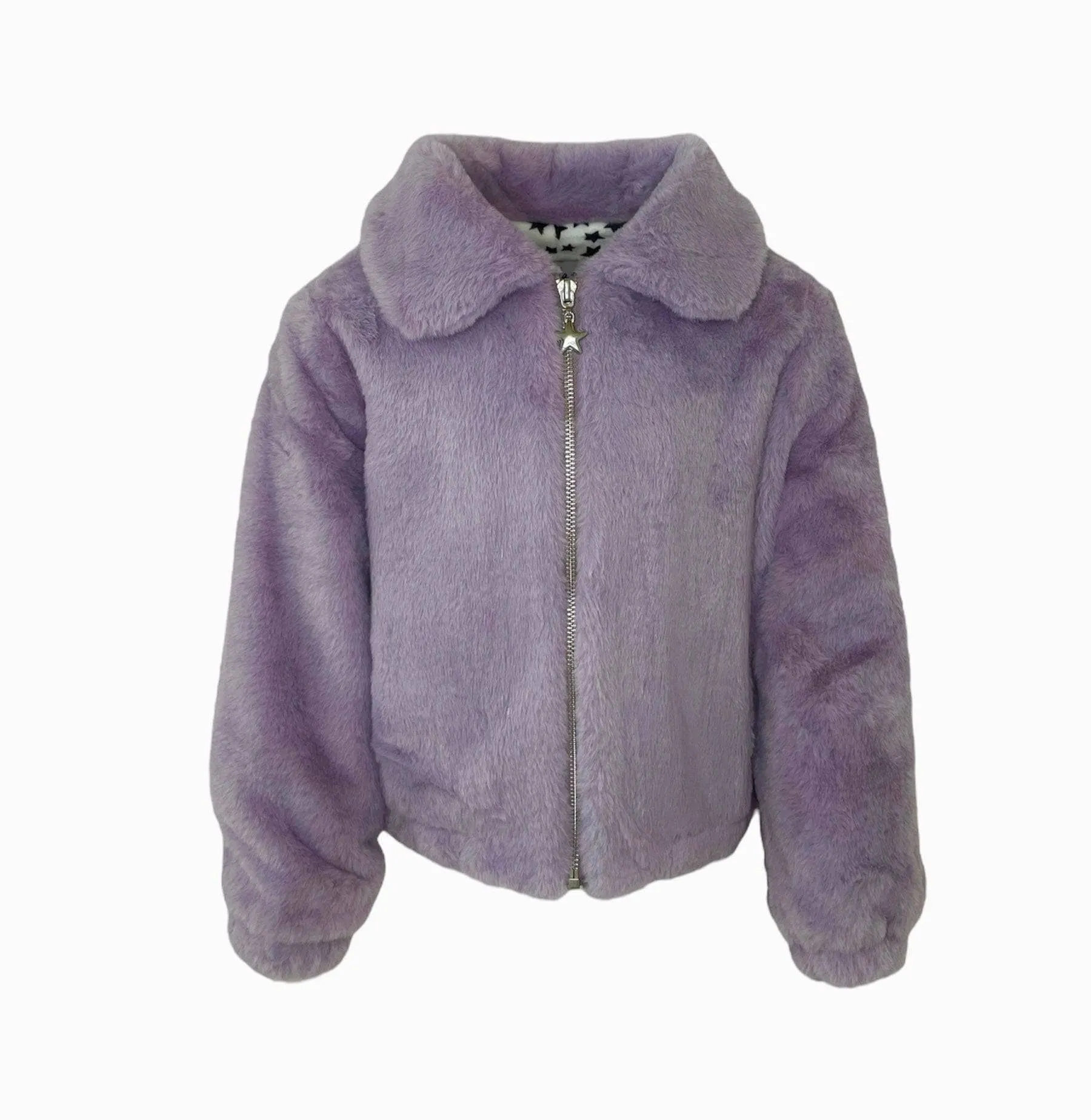 Lavender Sky Faux Fur