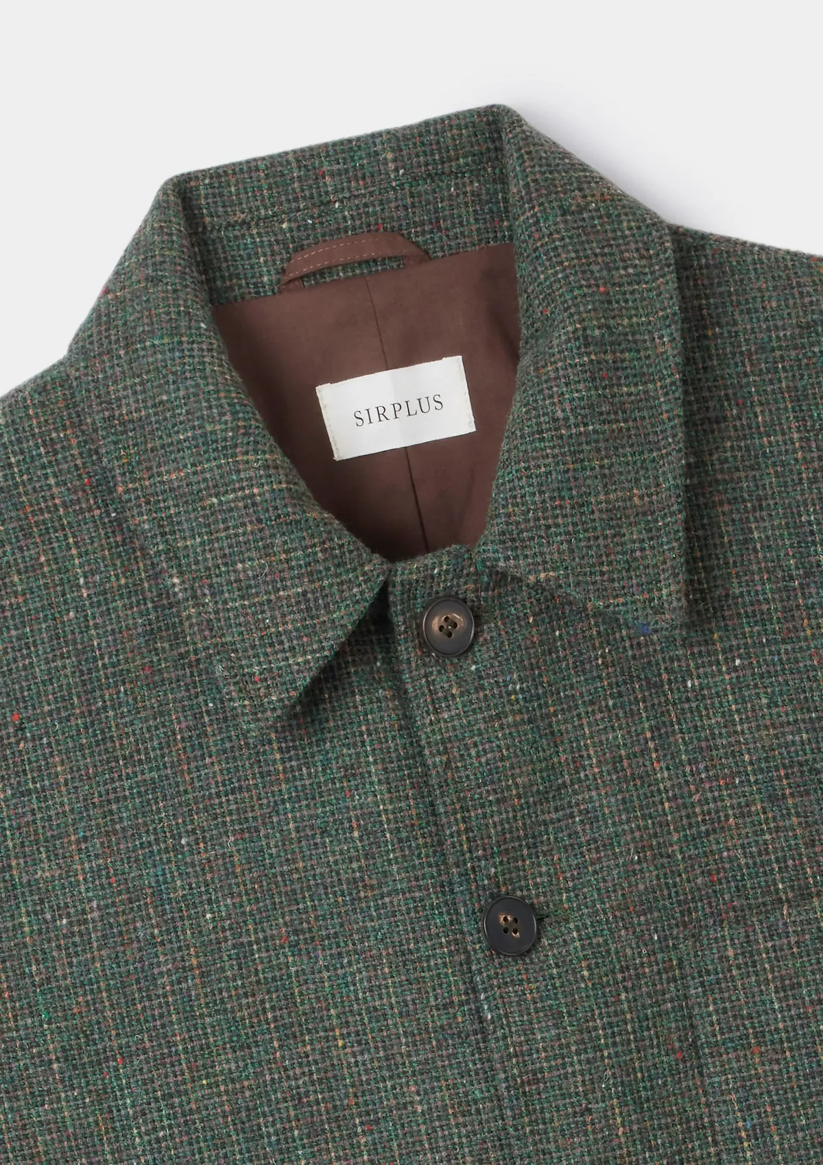 London Cloth Co. French Green Tweed Chore Jacket