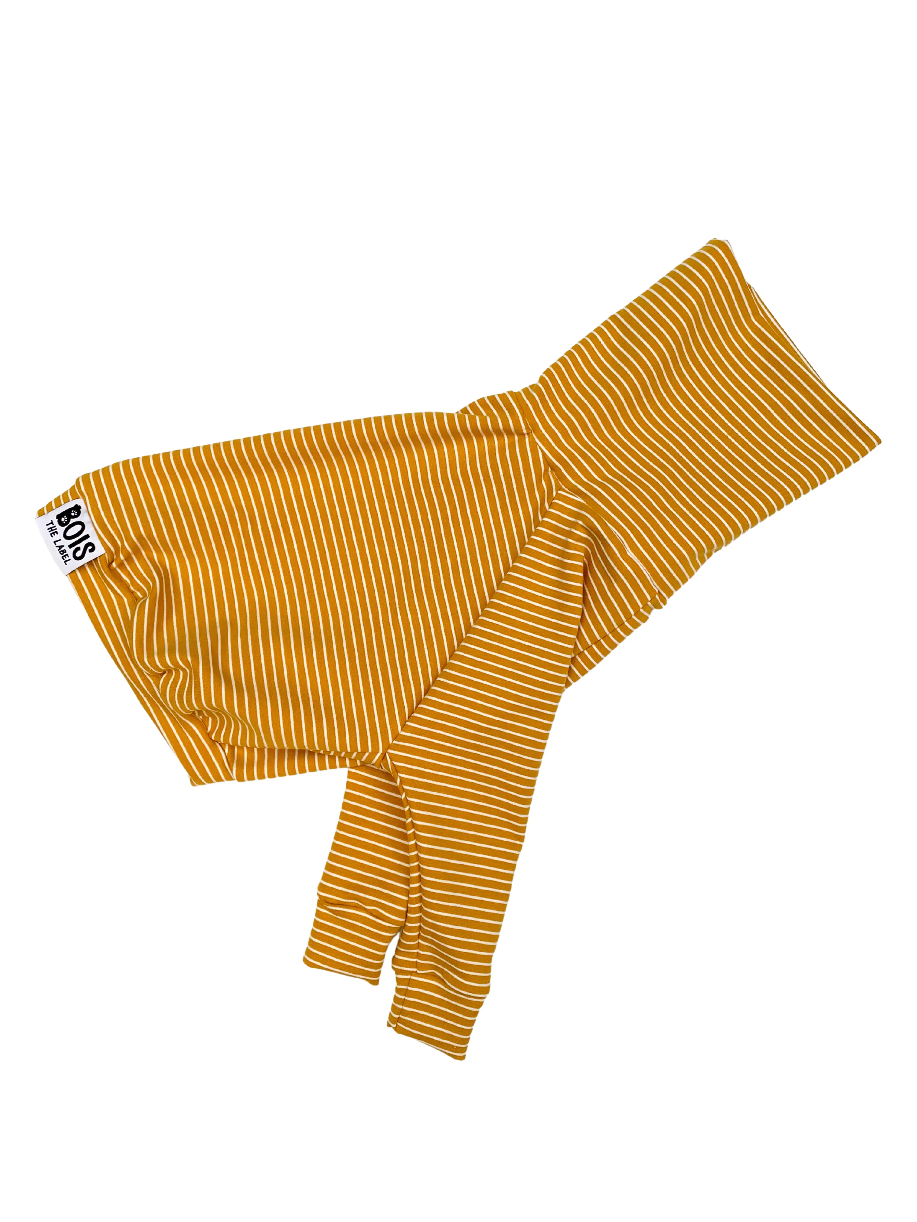 Mustard Terry Dog Turtleneck