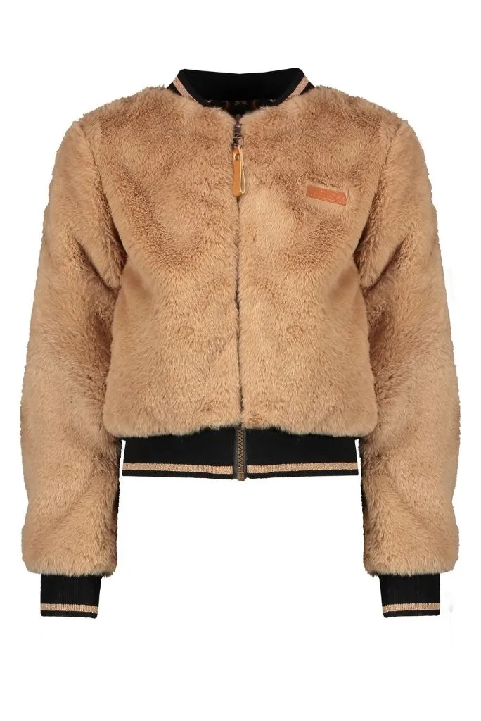 Reversible Faux Fur Bomber Jacket