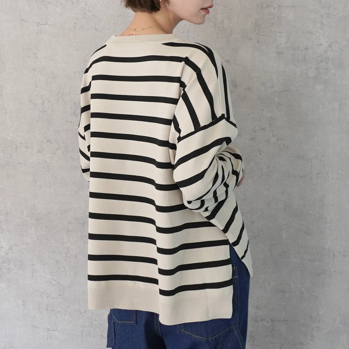 SATO | Striped Pullover