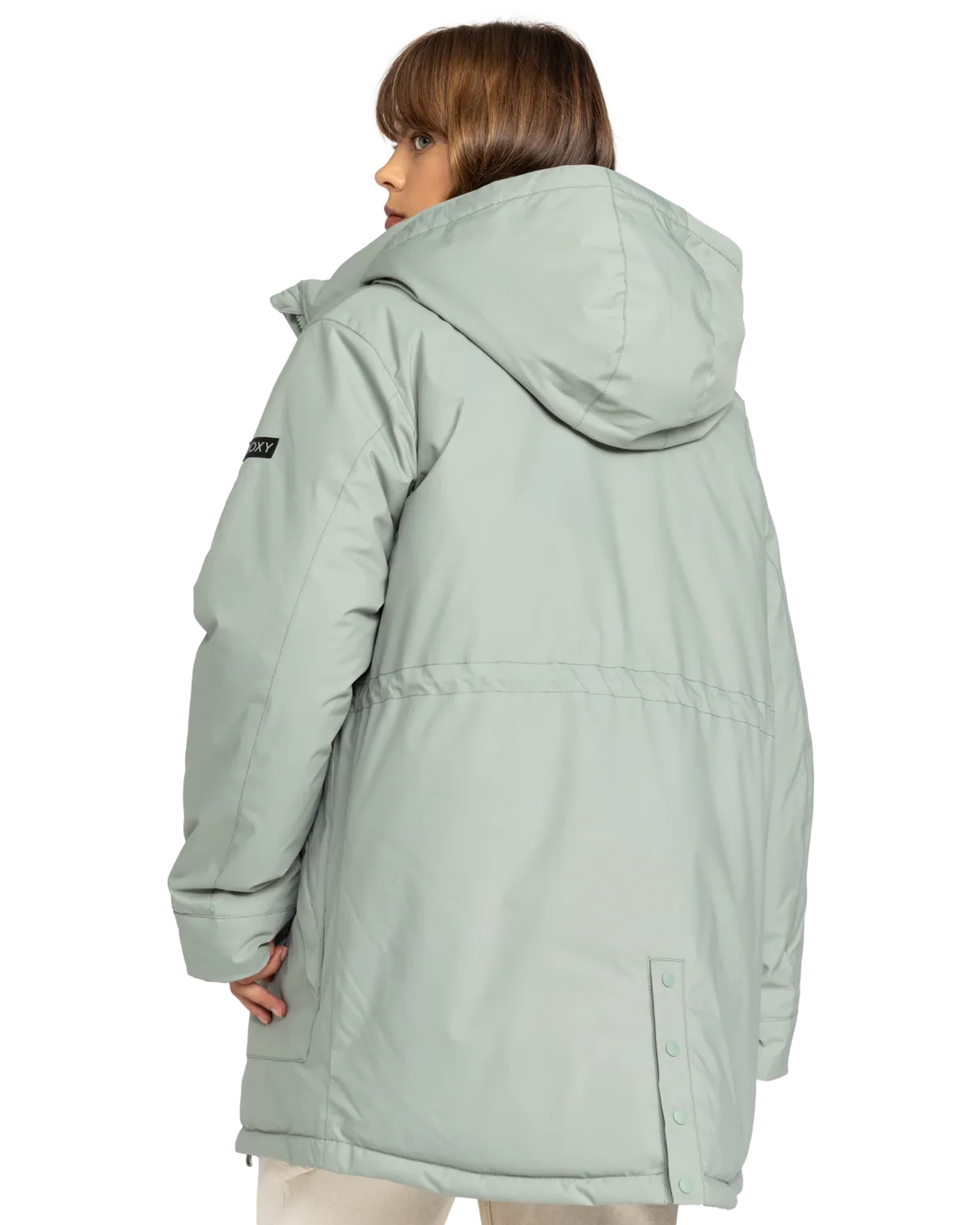 Serena Parka Jacket in Lily Pad