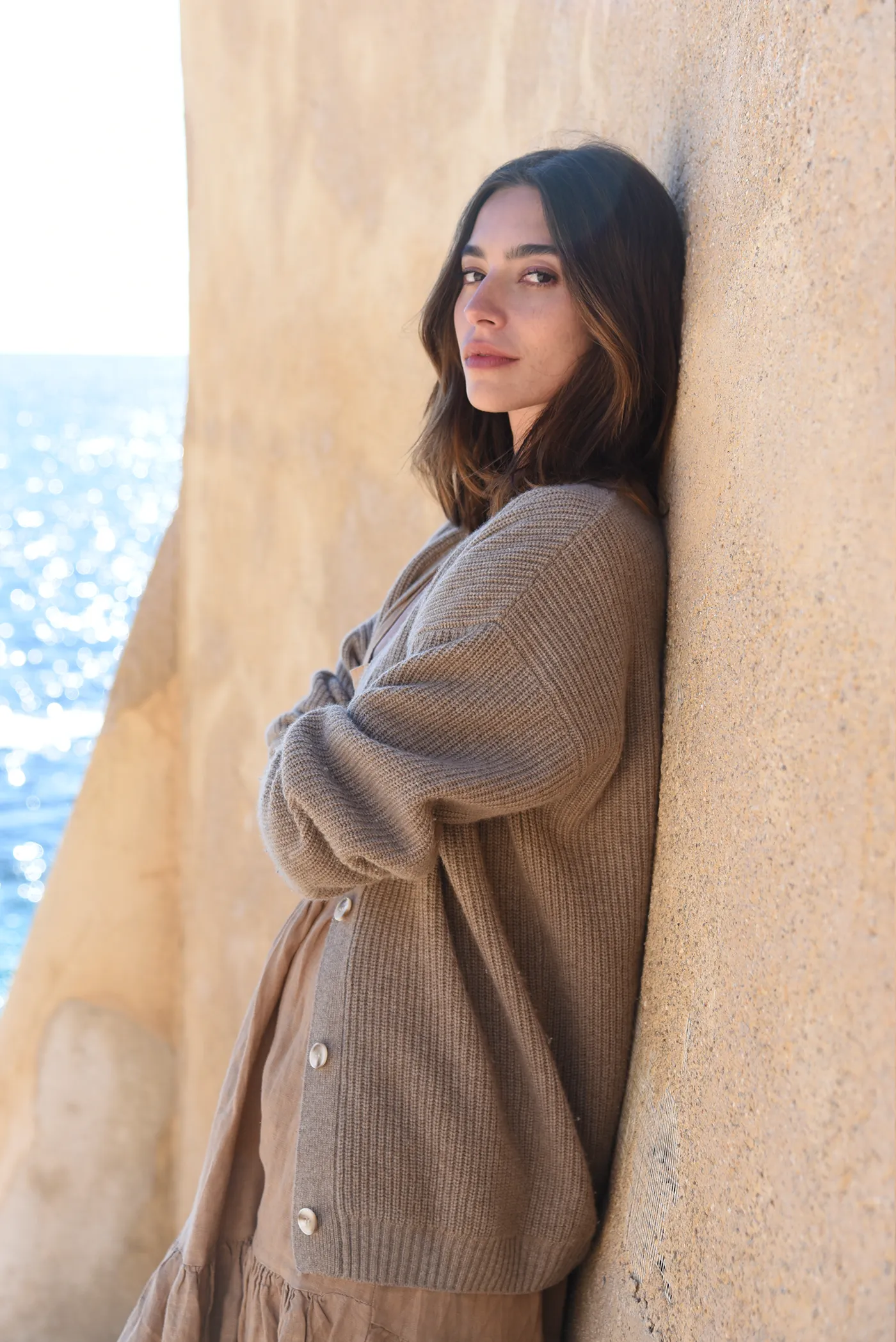 The Cashmere Muma Cardigan // Rye