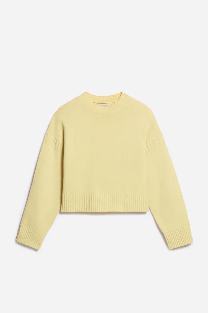 Vanessa Bruno Esther Light Yellow Pullover