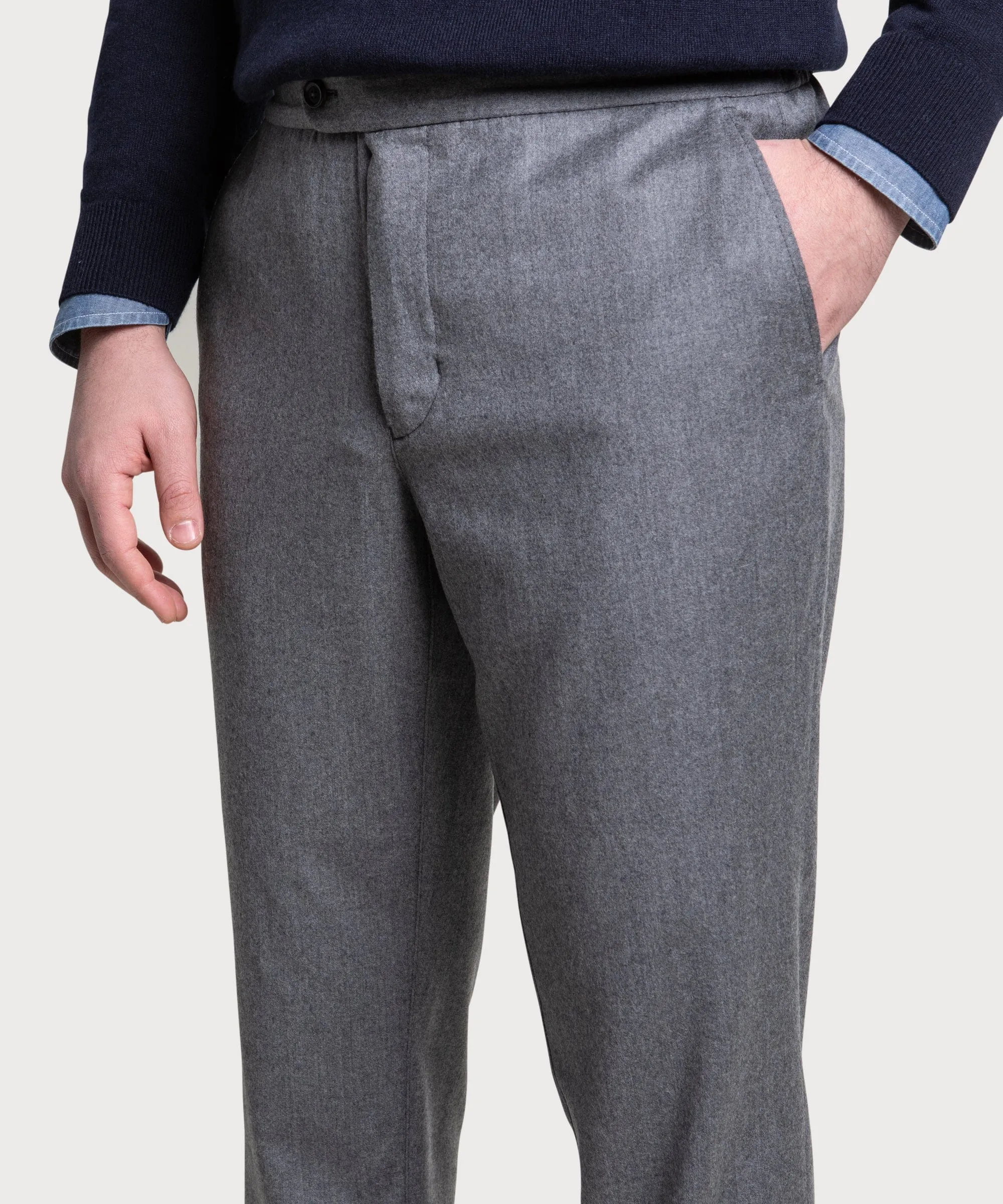 Wool Cashmere Weekend Trousers