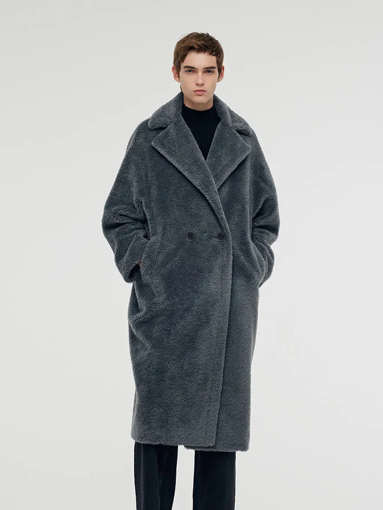 Wool Unisex Teddy Overcoat