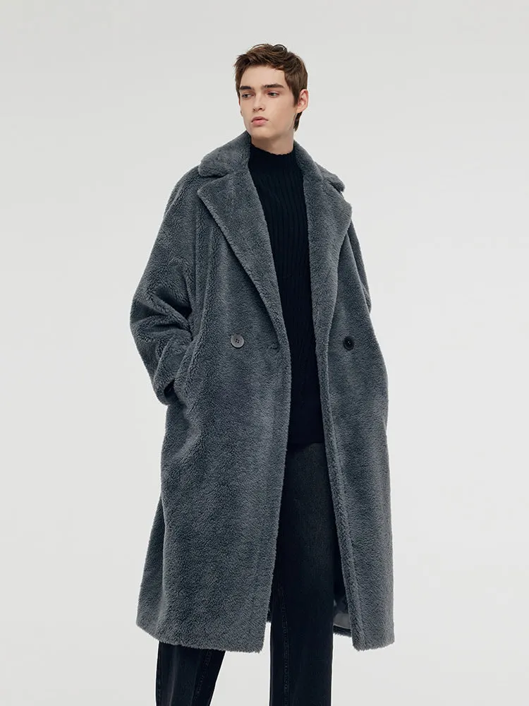 Wool Unisex Teddy Overcoat